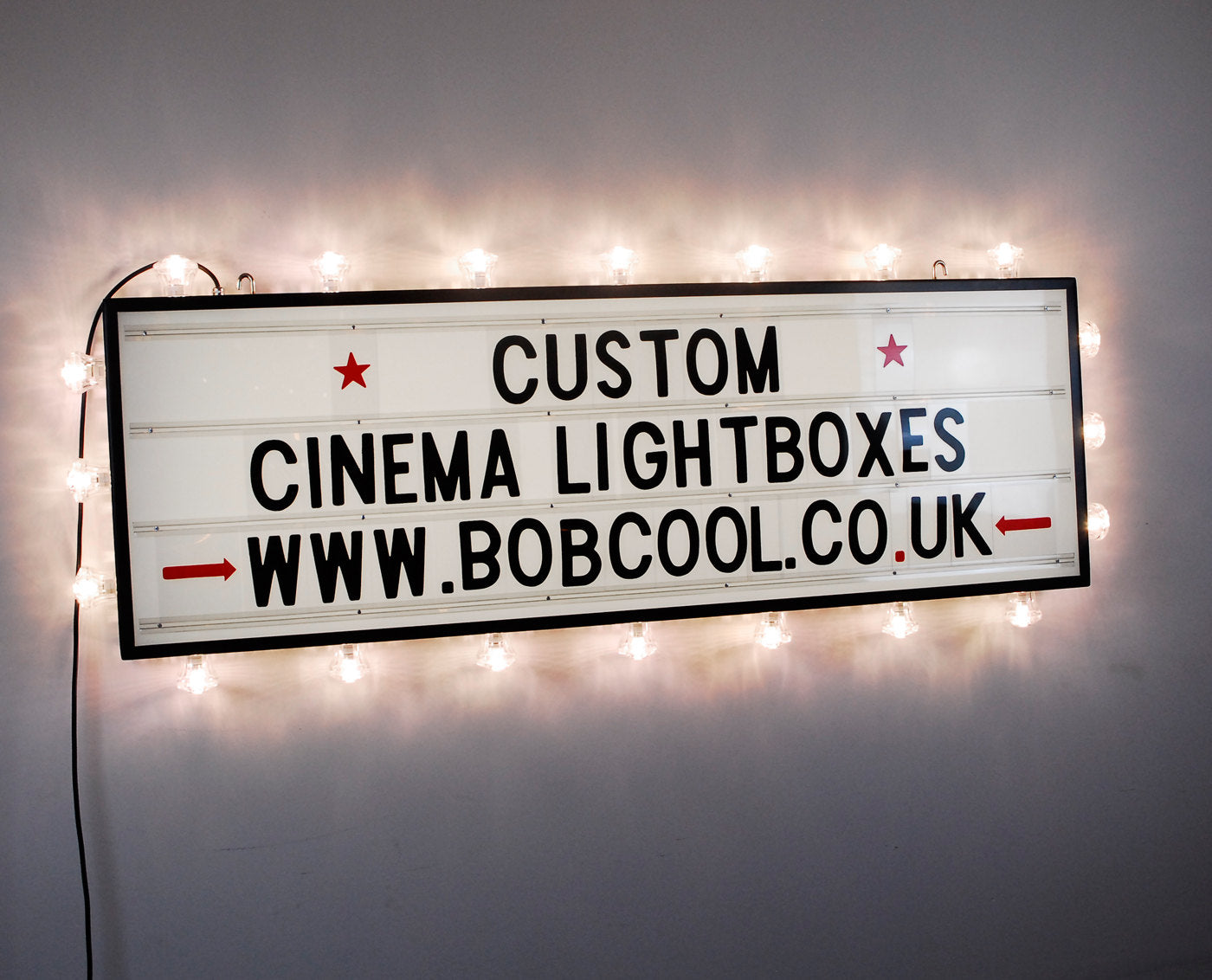 150cm x 50cm Commercial-Grade Cinema Lightbox – Illuminated Surround