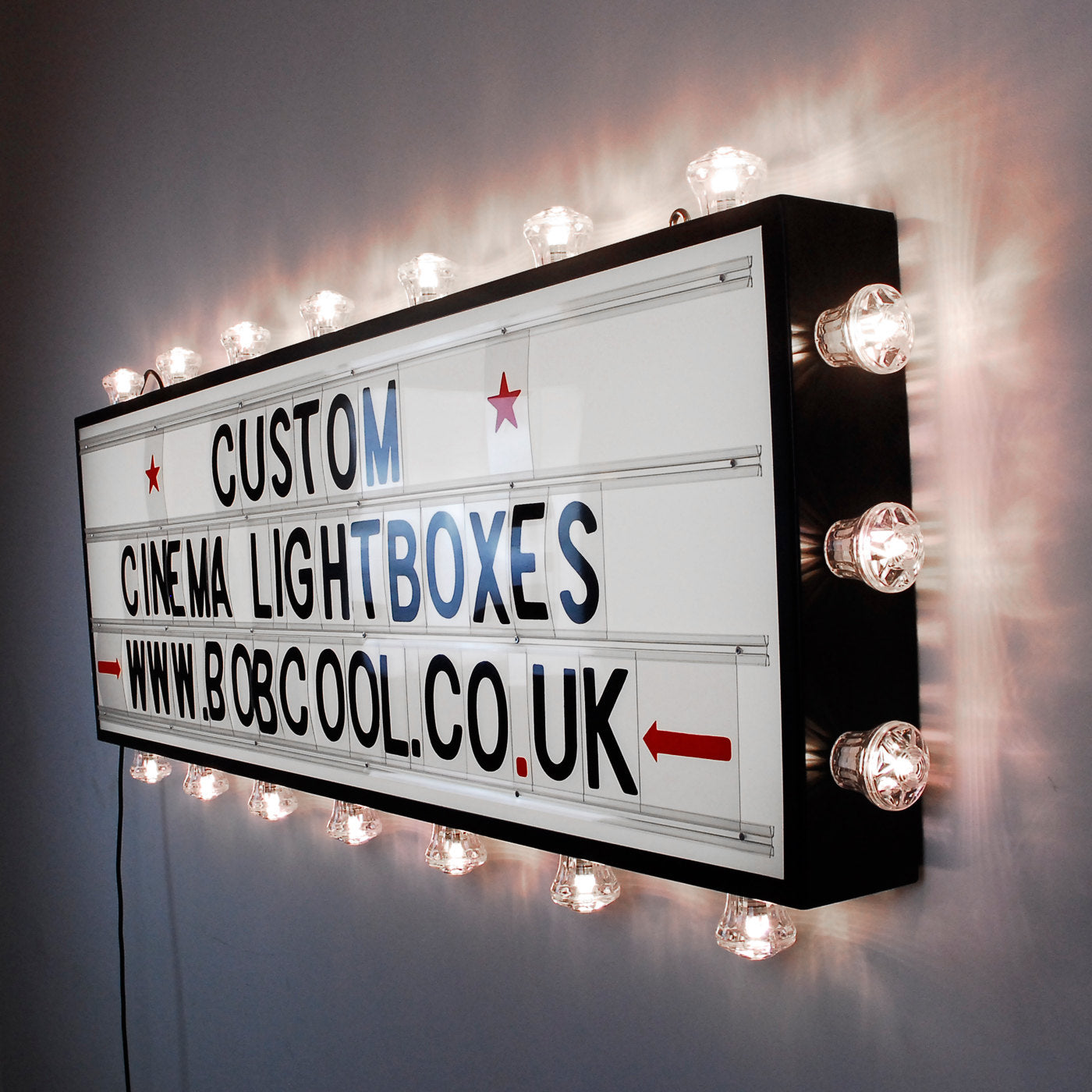 150cm x 50cm Commercial-Grade Cinema Lightbox – Illuminated Surround