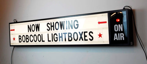 1.5m x 0.4m Cinema Lightbox with On Air Light
