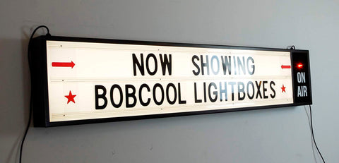 1.5m x 0.4m Cinema Lightbox with On Air Light