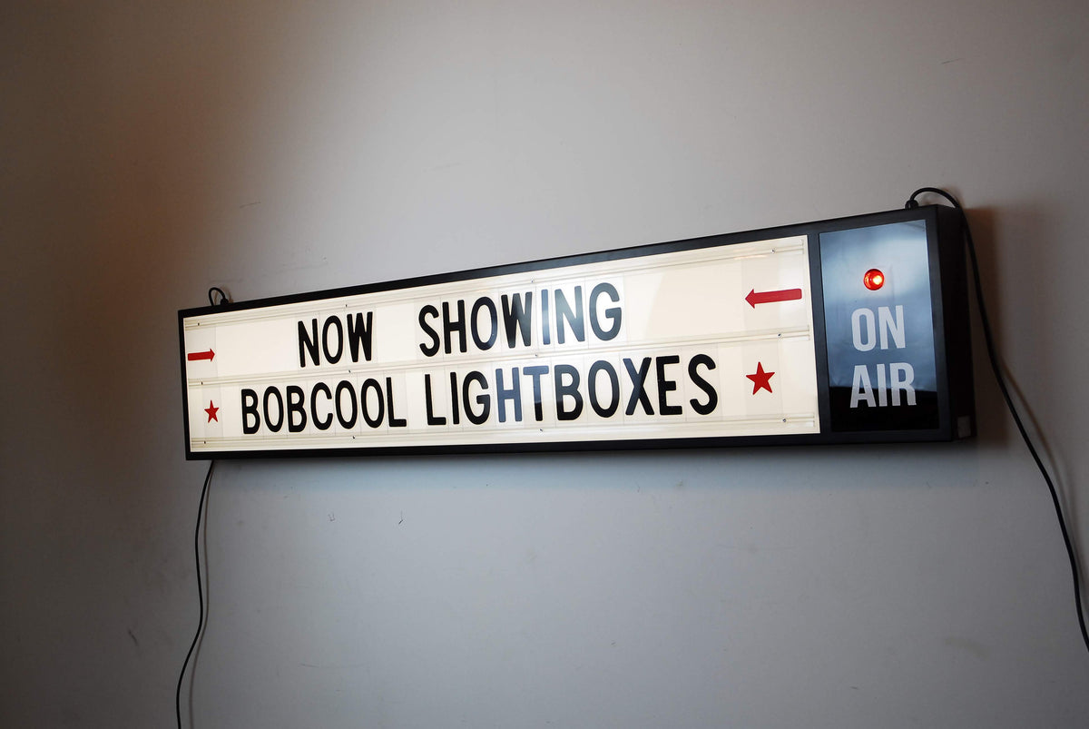 1.5m x 0.4m Cinema Lightbox with On Air Light