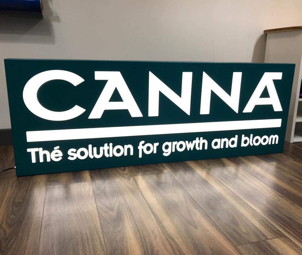 50cm x 20cm Fret Cut Lightbox